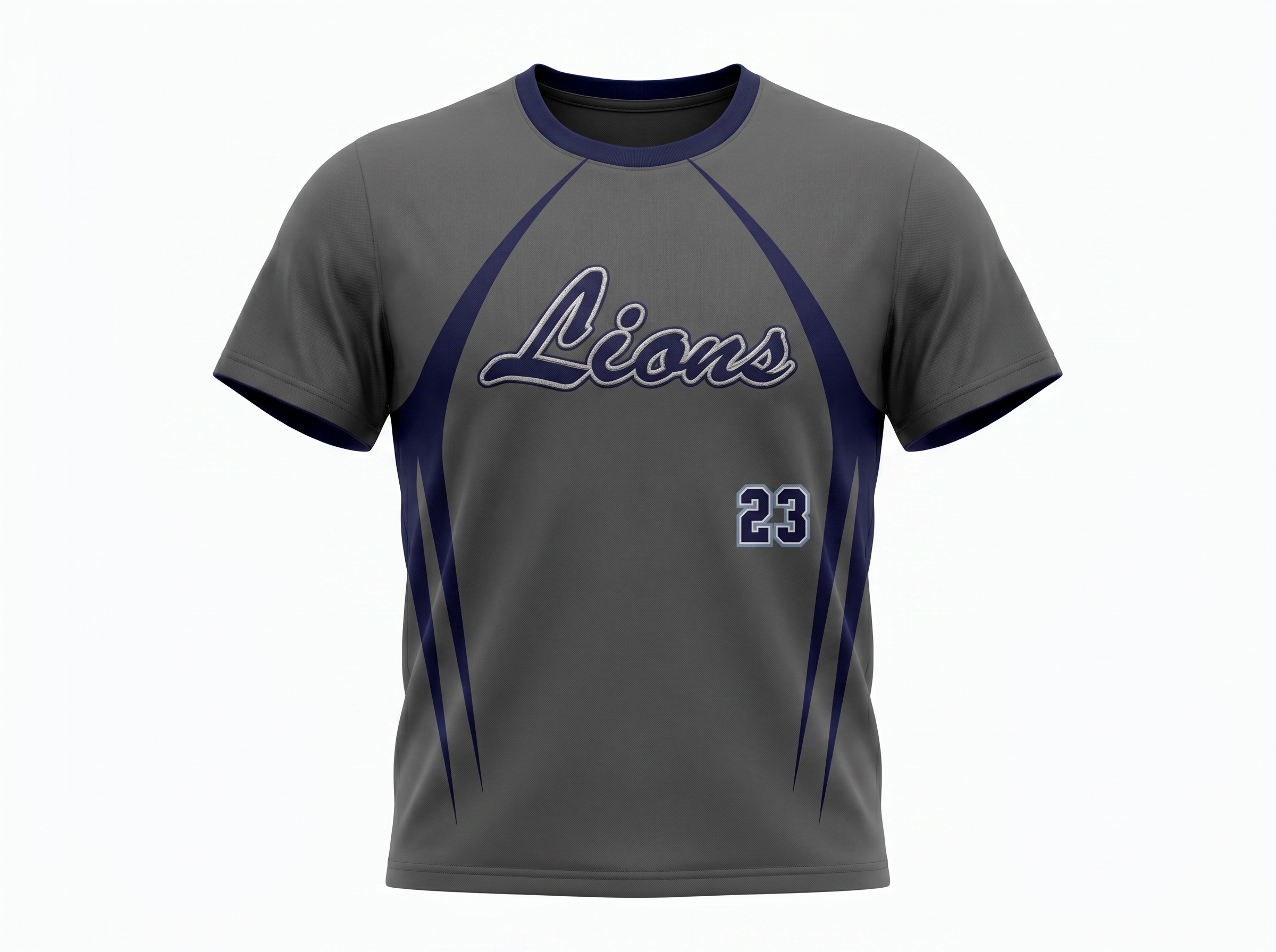 Lions Accent Jersey — Graphite/Navy